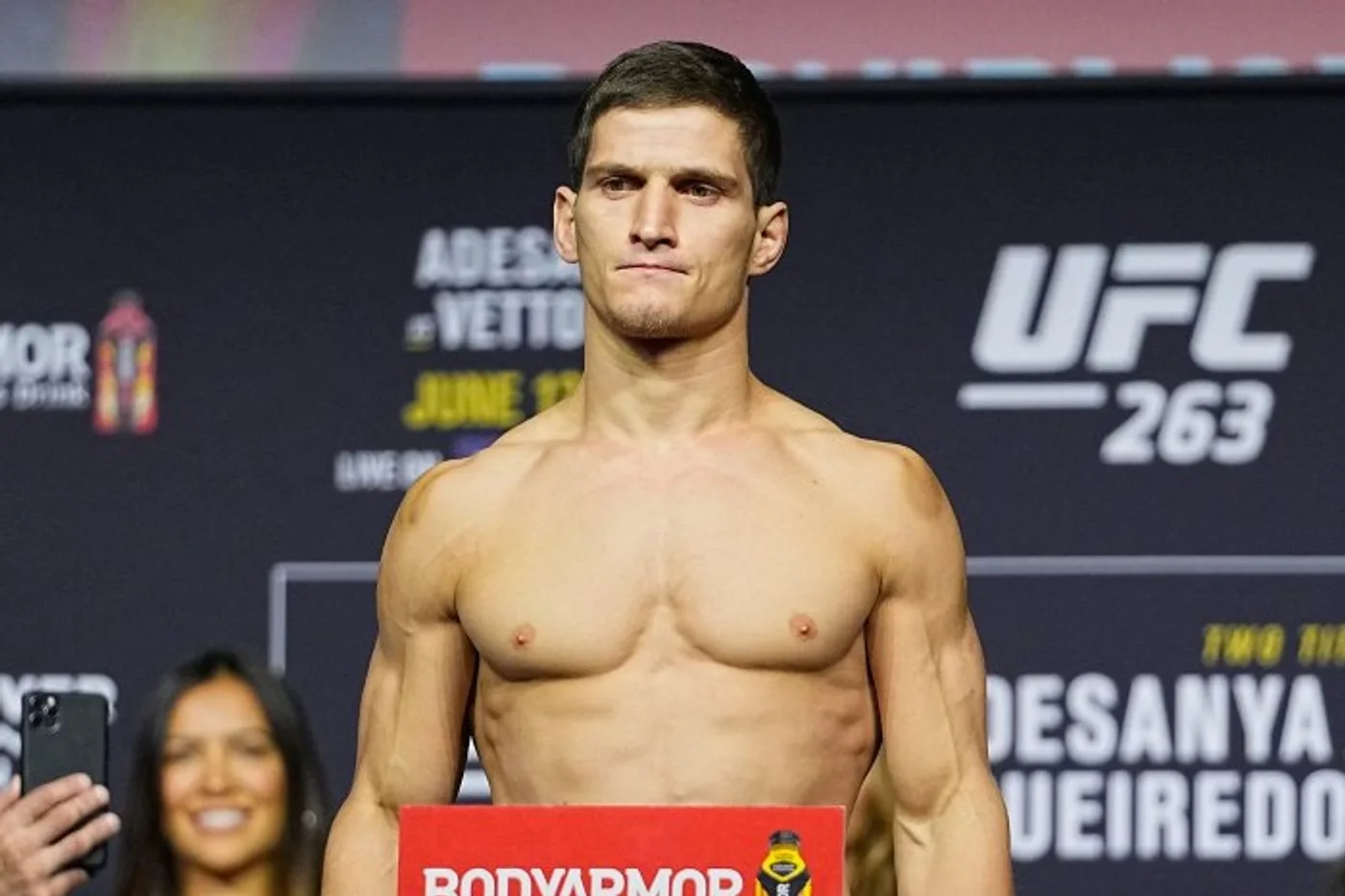 Евлоев показал тренировку перед следующим боем в UFC
